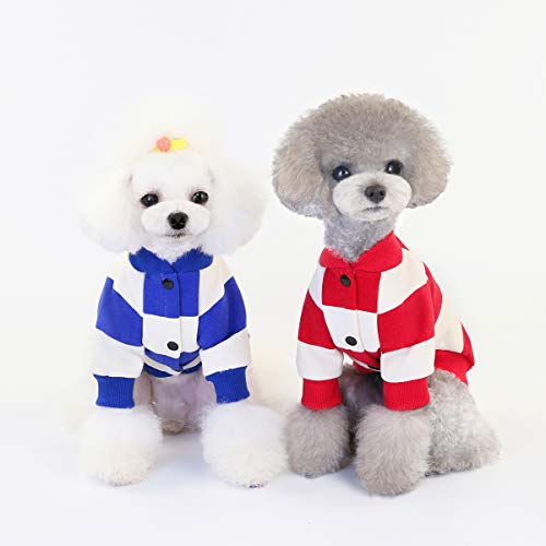 Domkim Dog Hooded Sweatshirt for Small Dogs Cat Puppy Jacket Pet