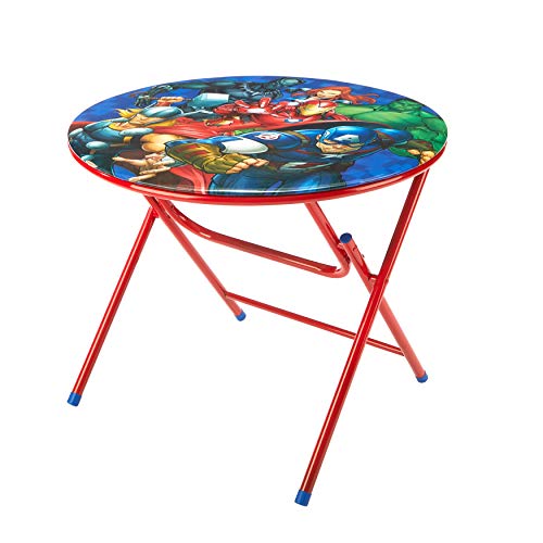 Marvel Avengers 3 Piece Foldable Round Table and Chair Set, Ages 3
