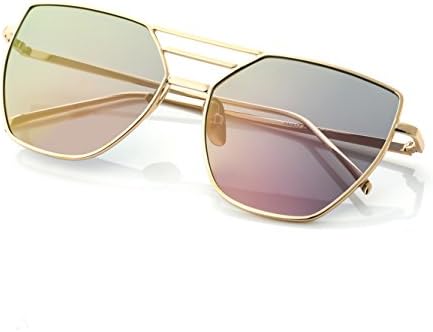 Venusvi 2017 Fashion Women's Sunglasses Polarized (Purple)