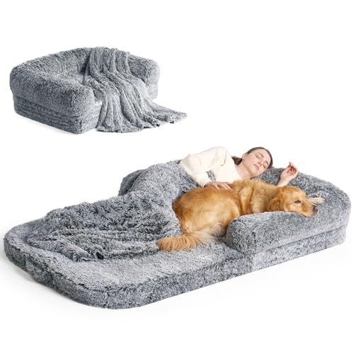 EHEYCIGA Foldable Human Dog Bed