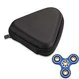 WensLTD Gift For Fidget Hand Spinner Triangle Finger Toy Focus ADHD Autism Bag Box Case (Without the Fidget Spinner) (Black, 93.5cm)