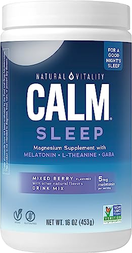 Natural Vitality Calm Sleep, Melatonin & Magnesium