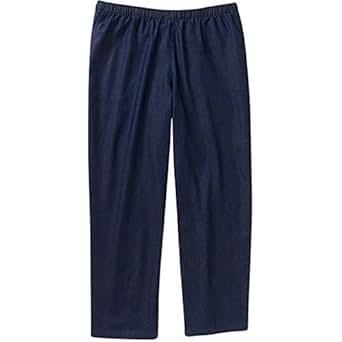 elastic stag pants waist waistband petite pull 4x knit