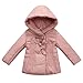 Richie House Little Girls' Padded Jacket with Rosette Accents Rh0908