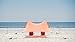 Neso Tents Beach Tent with Sand Anchor, Portable Canopy Sun Shelter, 7 x 7ft - Patented Reinforced Corners - Coral