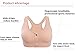 Kimikal Women Post-Surgery Wire Free Sports Bra (M(34A,34B,34C), Beige 2)