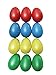 Kabi 12Pcs Plastic Egg Shakers Set Percussion Musical Egg Maracas Child Kids Toys