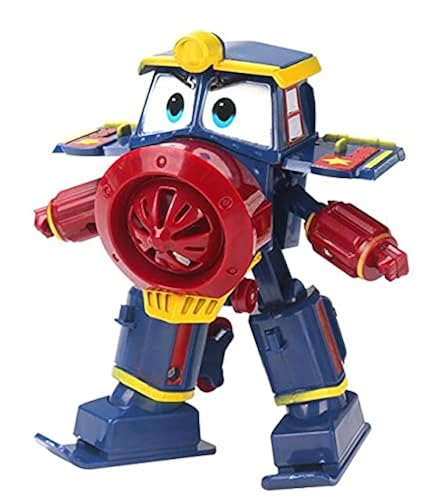 DDUU Model Gift for Kids, 5PCS Train Figures Robot Trains