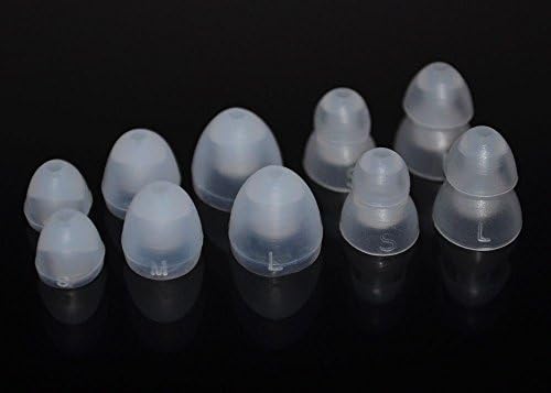 Lovinstar 5 Pairs Multi Size Replacement Earbud Ear Tips Eartips for All Models of Klipsch S2 S2M S3 S4 S4i S5 S5i Headphones Earbuds