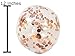 Rakuen Rose Gold Confetti Balloons MEDIUM 12 INCH | 40 pack | Set includes 20 Rose Gold Confetti & 20 Rose Gold Metallic | Weddings, anniversaries, bridal showers, GNO, engagement, baby shower