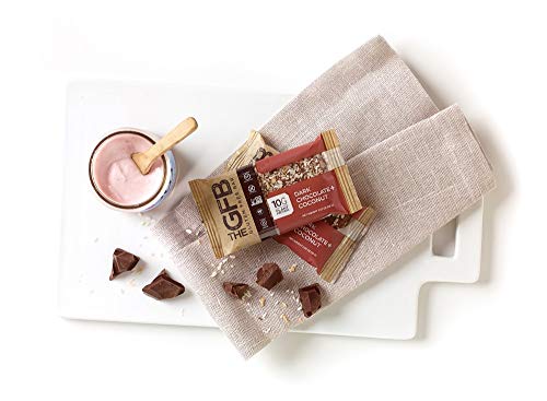 The GFB Protein Bars, Dark Chocolate Coconut, 2.05 Oz (Pack Of 12), Gluten Free, Non Gmo - Thumbnail 3