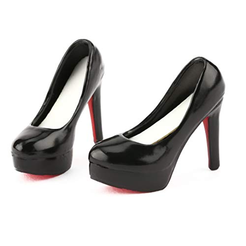 1:6 Female Women Soldier Simulation Stiletto High Heel Court Shoes Model for 12 inch Doll Toys Action Figure Dolls Accessory - Thumbnail 5