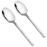 Lesbin Stainless Steel Buffet Serving Spoons, Set of 8