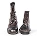 Diesel Mens Steel Brown Leather Boots 12 M US Men