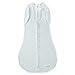Woombie Convertible Nursery Swaddling Blanket - Swaddle Converts to Wearable Blanket for Babies Up to 3 Months - Vented (Mint O's, 5-13 lbs)
