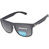 YIMI Polarized Bifocal Reading Glasses UV Protection Outdoor Sun Readers Computer Anti Blue Light Glare Glasses for Men Women