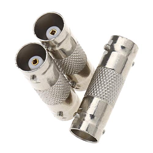 Creative-Idea 10 Pack BNC Female to Female Camera CCTV Video BALUN BNC Cable Connector
