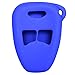 Keyless2Go New Silicone Cover Protective Case for Remote Keys FCC M3N5WY72XX OHT692427AA OHT692715A - Blue
