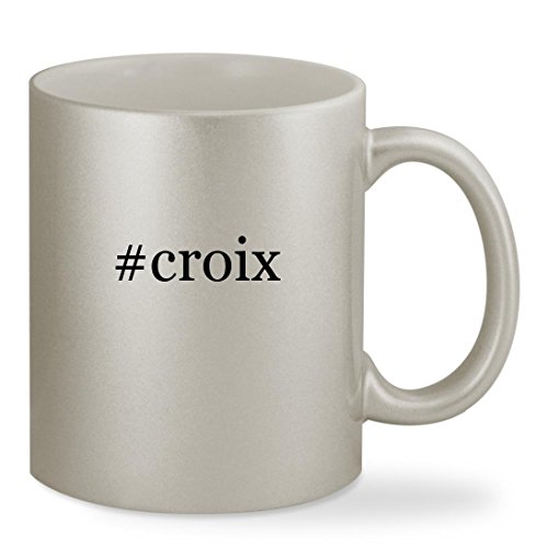 #croix - 11oz Hashtag Silver Sturdy Ceramic Coffee Cup Mug