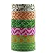 LolliZ® Washi Tape – Spring Garden Set with Six Rolls of Fun and Festive Colors