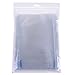 BCP 10pcs PVC Plastic Clear Color Fog A5 Size Zippered Binder Pockets for 6-Ring Notebook Binder 8-1/8 x 5-1/2inches