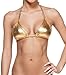 Women's New Liquid String Bra Swimsuit Top By Gary Majdell Sport