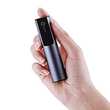 OMBAR iJuice 2nd Gen Mini 3350mAh Portable Charger Smallest Emergency Power Compact External Batteries with Clip- Grade A cells- gray