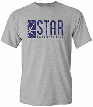 Star Labs Distressed Adult DT T-Shirt Tee Vintage