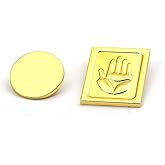 Shopular Cap Hat Star Platinum Metal Golden Badges Cosplay Costumes Prop Anime Merch