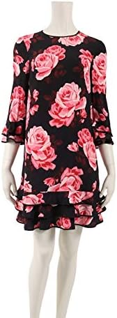 Amazon ケイト スペード Kate Spade ワンピース 花柄 レーヨン ネイビー 黒 ピンク マルチカラー Njmu74 中古 ワンピース チュニック 通販