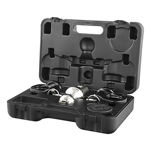 CURT OEM 60609 Puck System Gooseneck Ball & Safety Chain Anchor Kit for Ford