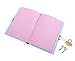Hot Focus Emoji Secret Diary with Lock – 7” Journal Notebook with 300 Double Sided Lined Pages, Padlock and Two Keys for Kids