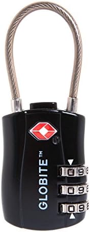 TSA Travel Lock - TSA Approved Luggage Locks by Globite Australia - 1,2,4,6 Pack
