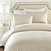 HC Collection Duvet Cover - Cream King Size Duvet Cover - 3 Piece Soft Breathable Microfiber Duvet Cover Set with Zipper Closure & 2 Pillow Shams