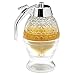 Sencoo No Drip Honey Dispenser | Syrup Dispenser | Includes Counter Top Storage Stand (acrylic)