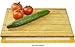 Surpahs Milled Groove Bamboo Cutting Board [Best Quality Since 2013, Complementary Silicone Baking Mat Bundle]