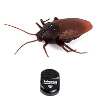 NiGHT LiONS TECH Emulational Remote Control Cockroach Animal Toy Funny Toy for Partys or Halloween