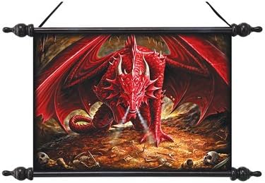 Dragons Lair Wall Scroll Tapestry