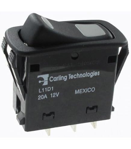 12V 20A 24V 10A Carling style Car Boat L Series Rocker Switch Laser fog