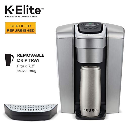 Keurig KElite Coffee Maker, Single Serve KCup Pod Coffee Brewer, With