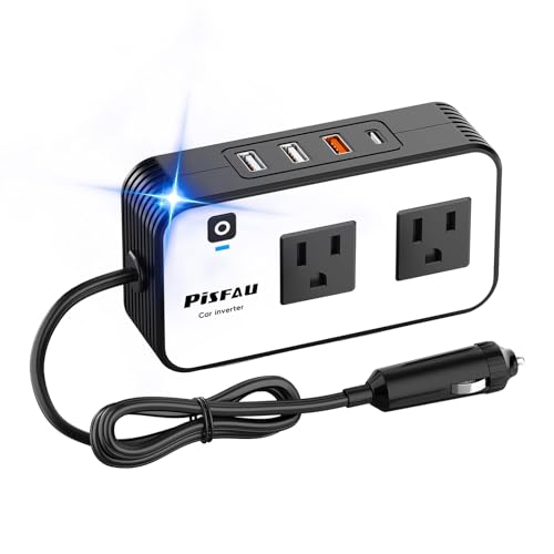 PiSFAU 200W Car Power Inverter