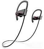 Bluetooth 4.1 Headphones Wireless In Ear Sports Earphones Tweets Tech Sweat-Proof Noise Cancellation Multi-point Pairing
