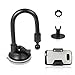 Upgrade Version Car Mount, HANA Universal Flexible Long Arm Windshield Dashboard Car Mount Holder Cradle with Adjustable Clamp and Circular Dashboard Base for All Smartphones 3.5-6.0 inches