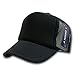 DECKY Solid Trucker Cap, Black