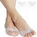 Ball of Foot Cushions Metatarsal Pads Pain Relief. Silicone Gel Feet Support Pad for Morton's Neuroma, Plantar Fasciitis & Metatarsalgia Instant Pain Relief. High Heels, Ballet Shoes (Half Toe)