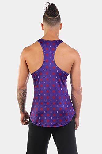 Jed North Bodybuilding Tank Top Gym Stringer Y-Back Muscle Racerback