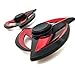 Wensltd Aluminium Alloy Tri-Spinner Fidgets Toy Stress Reducer Relieve Anxiety and Boredom (Black with Red)