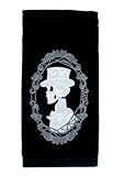YDS Accessories Haunted Mansion His Skeleton Halloween Hand Towel Kitchen and Bath Gothic Home Decor