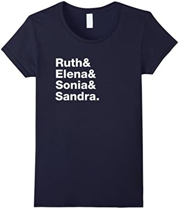 Womens RBG Women Supreme Court Dissent Feminist Political T Shirt  Medium Navy