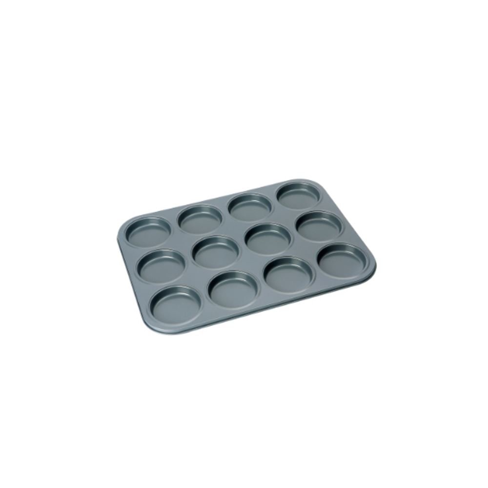 Dexam 12 Cup Yorkshire Pudding Tin, Grey